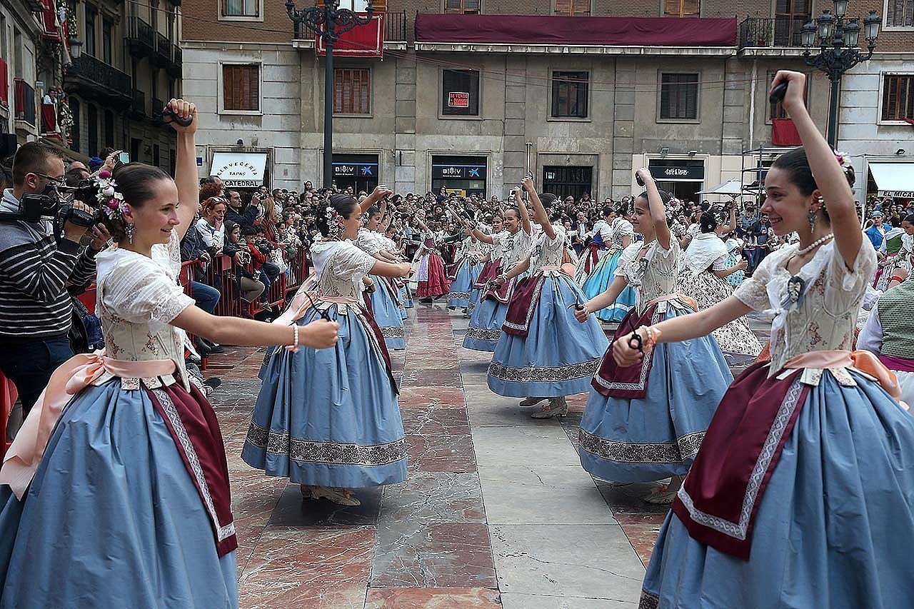 Dances during the Fallas celebration