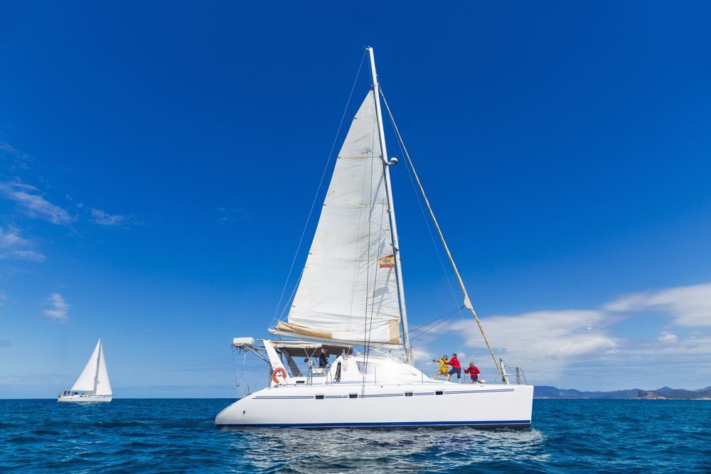 Sailing in Spain